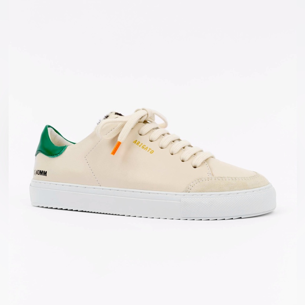 Axel Arigato Clean 90 Mixed Leather Court Sneakers NEW